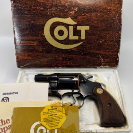1977 Colt Detective Special .32 Colt NEW & UNFIRED In The Box