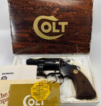 1977 Colt Detective Special .32 Colt NEW & UNFIRED In The Box
