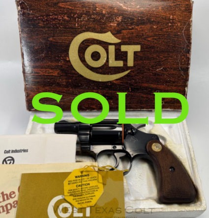 1977 Colt Detective Special .32 Colt NEW & UNFIRED In The Box