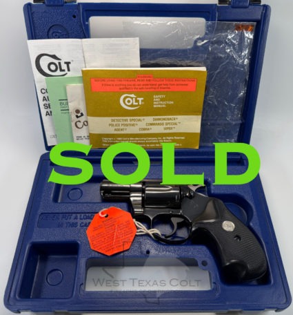 1994 Colt Detective Special Blued Beautiful Condition