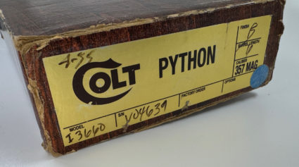 1978 Colt Python 6" Royal Blued 99% In The Box - Image 12