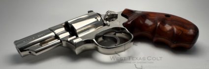 1982 S&W Model 19-5 Combat Magnum 2.5" Nickel Factory Combat Grips ANIB - Image 3