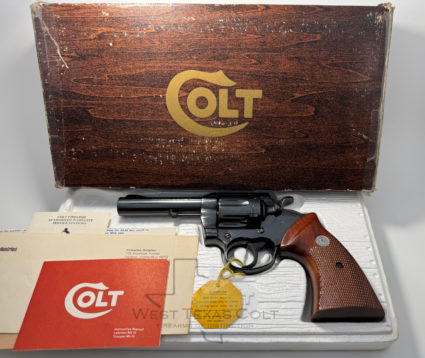 1976 Colt Lawman 4" Blued UNFIRED In The Box
