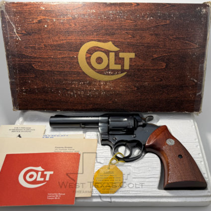 1976 Colt Lawman 4" Blued UNFIRED In The Box