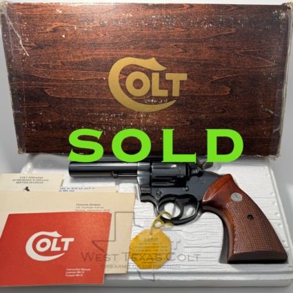 1976 Colt Lawman 4" Blued UNFIRED In The Box