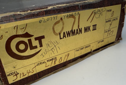 1976 Colt Lawman 4" Blued UNFIRED In The Box - Image 12