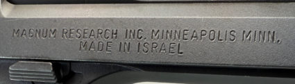Desert Eagle 41/44 Magnum By Magnum Research - Original 1986 Israeli Production w/ IMI Case & Manual - Image 7