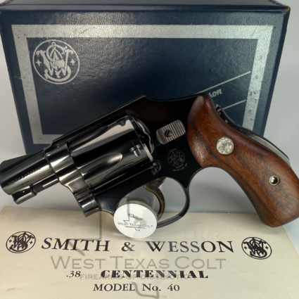1966 S&W Model 40 "Lemon Squeezer" w/ Flat-Latch 99%+ In The Box