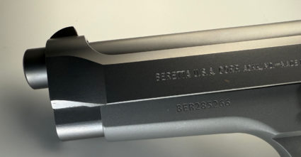Beretta Model 92 FS "Ghost" 9mm Factory Wood Grips AS-NEW In The Box - Image 8