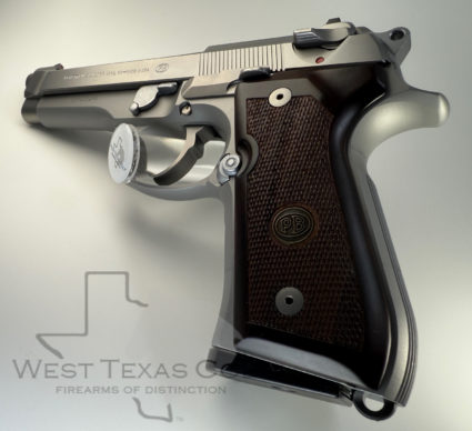 Beretta Model 92 FS "Ghost" 9mm Factory Wood Grips AS-NEW In The Box - Image 4