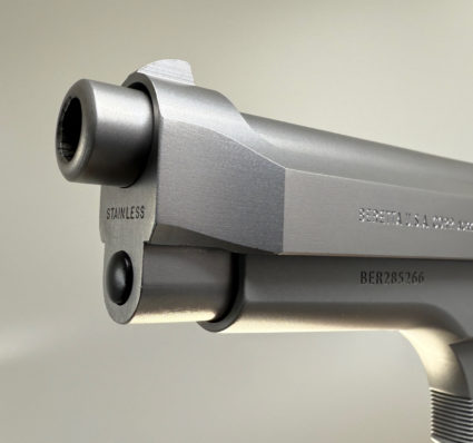 Beretta Model 92 FS "Ghost" 9mm Factory Wood Grips AS-NEW In The Box - Image 12