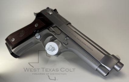 Beretta Model 92 FS "Ghost" 9mm Factory Wood Grips AS-NEW In The Box - Image 7