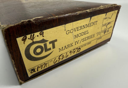 1978 Colt MKIV Series 70 Government Model Original Nickel 99%+ Collector's Grade In The Box - Image 12