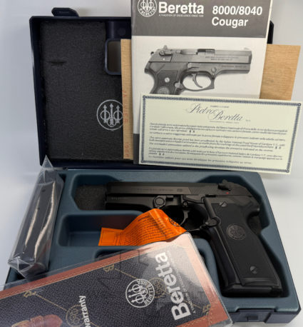 Beretta 8000F Cougar 9mm RARE Factory New Condition FIRST YEAR PRODUCTION