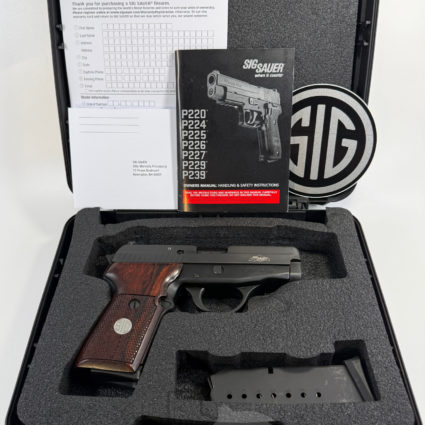 2016 Sig Sauer P239 SAS Custom Shop w/ Premium Rosewood Grips AS-NEW In The Box
