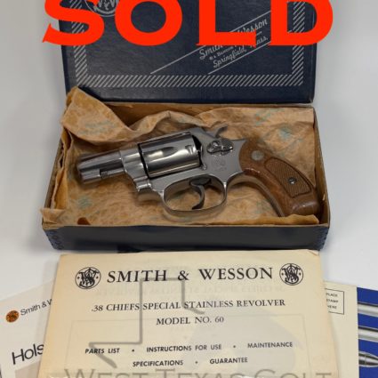 1974 S&W Model 60 "Chief's Special