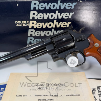 1986 S&W Model 57-1 .41 Magnum 8" Barrel 99% In The Box